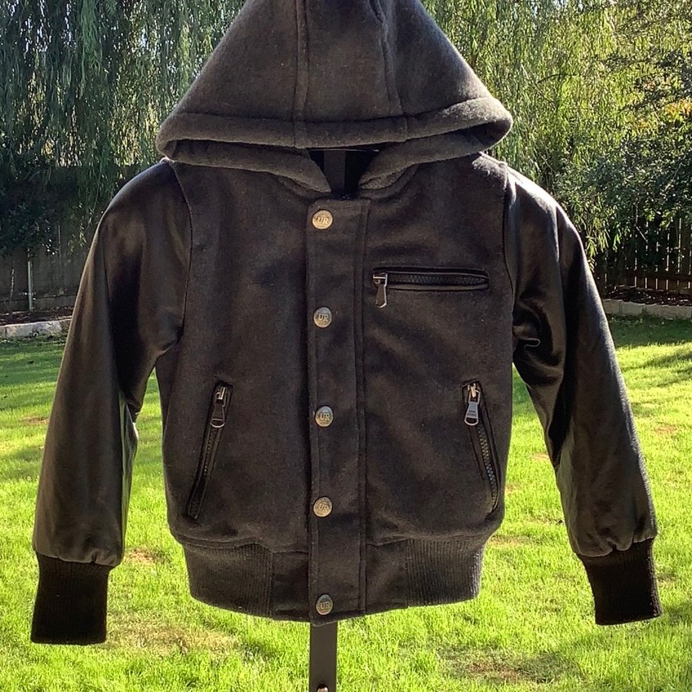 Urban Republic Boys Quilted Bomber Jacket. Size XS 5/6